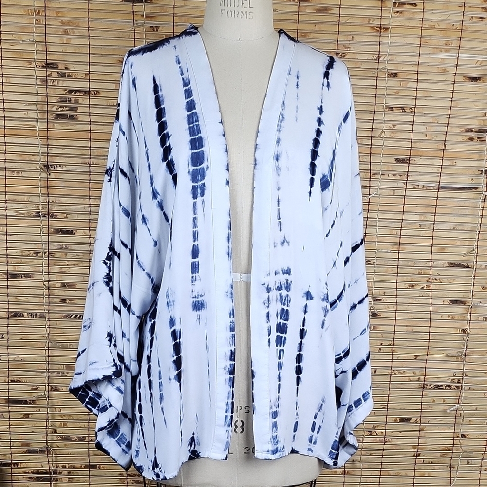 Women's Tie-Dye Beach Kimono